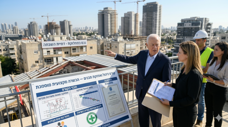 קורס ניהול ואחזקת מבנים